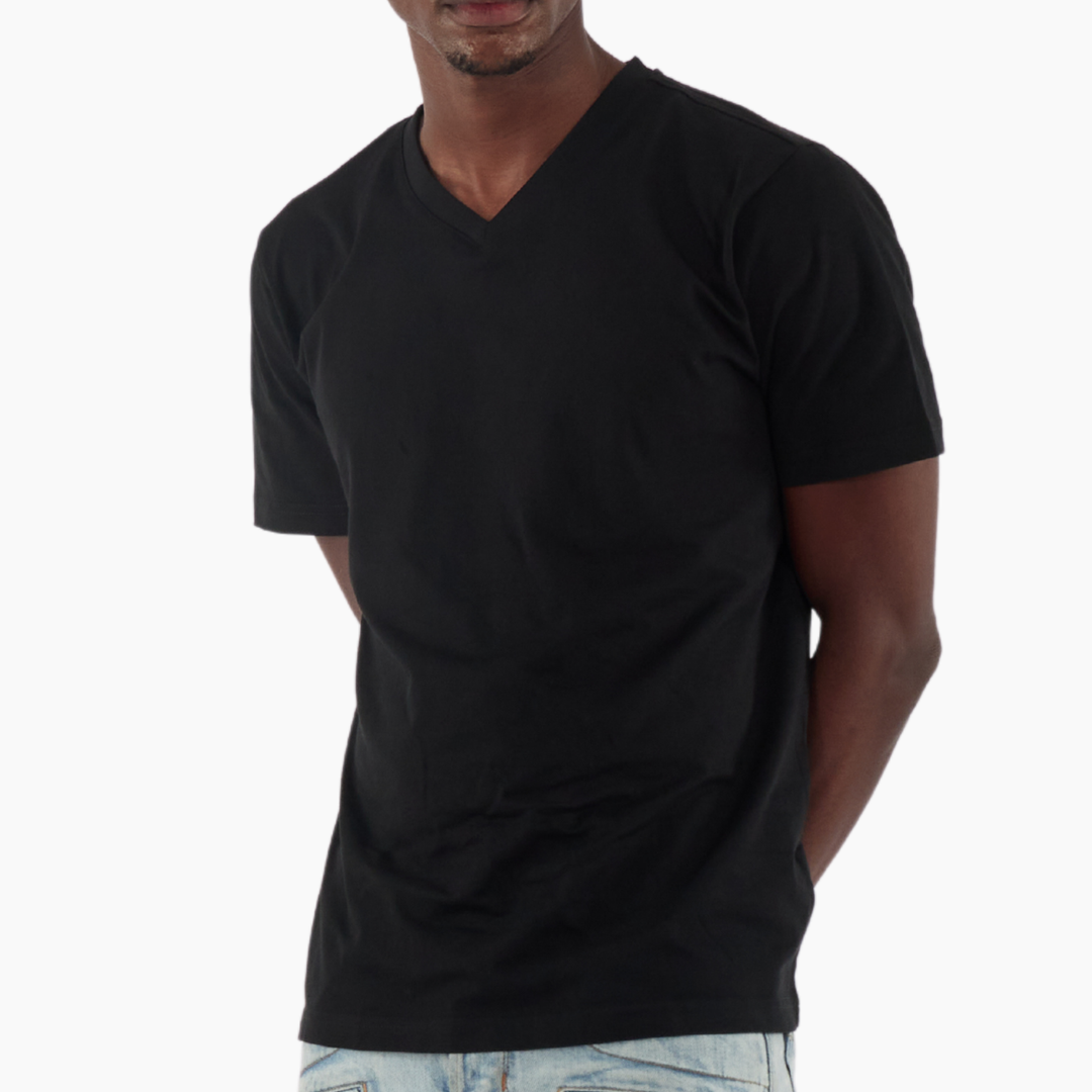 Regular Fit T-Shirt, V Neck