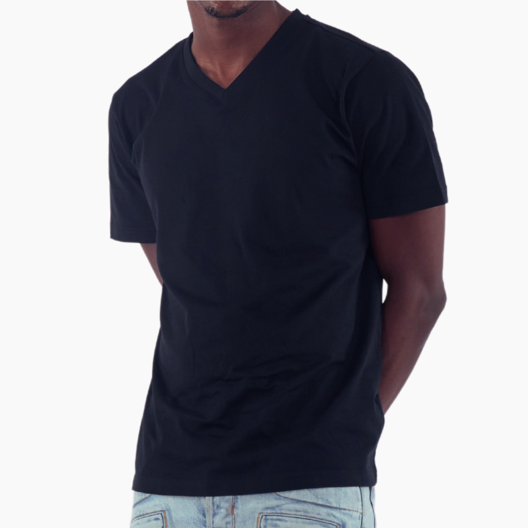 Regular Fit T-Shirt, V Neck