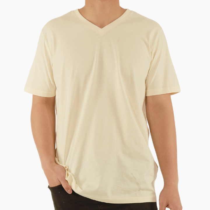 Regular Fit T-Shirt, V Neck