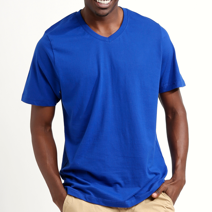 Regular Fit T-Shirt, V Neck