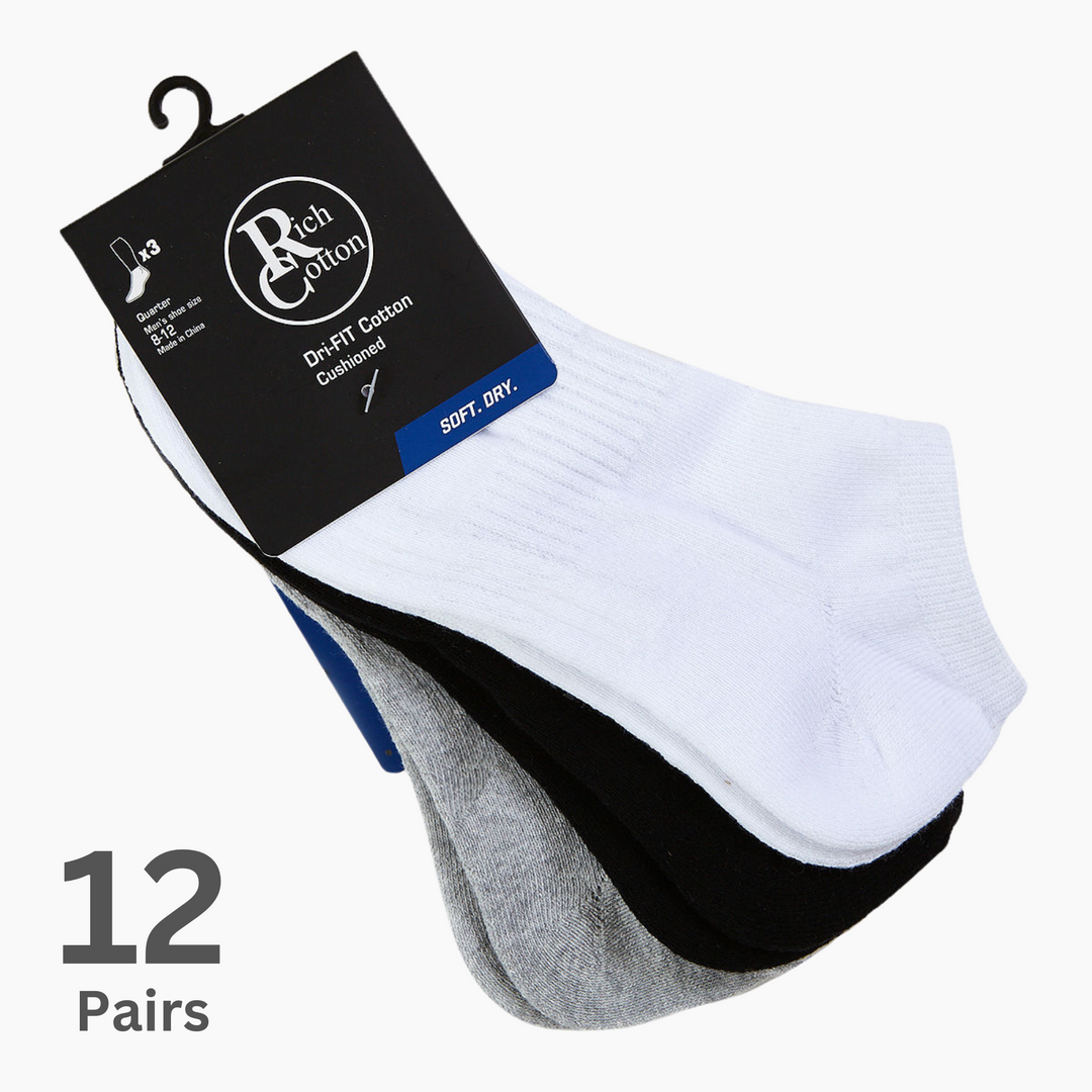 No Show Dri-Fit Cushioned Socks