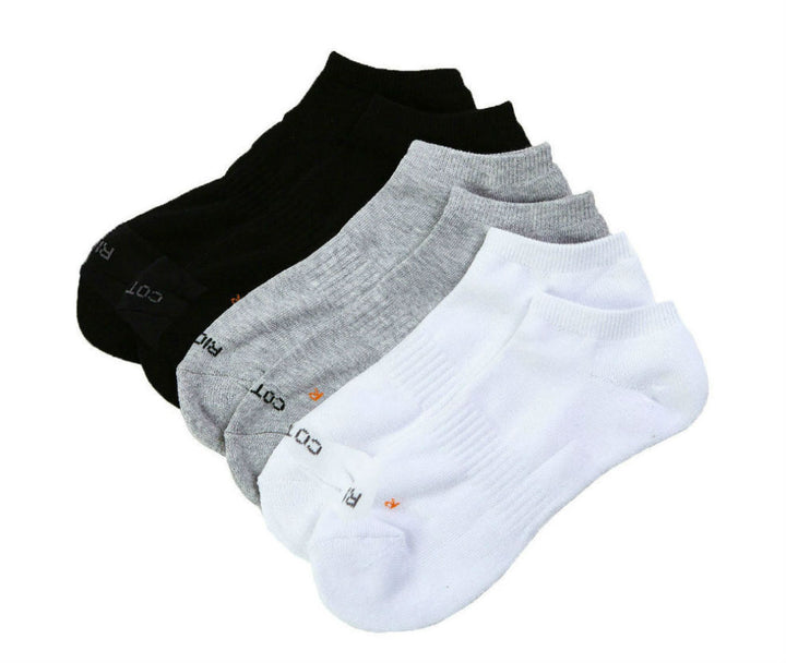 No Show Dri-Fit Cushioned Socks (Dozen Pairs)