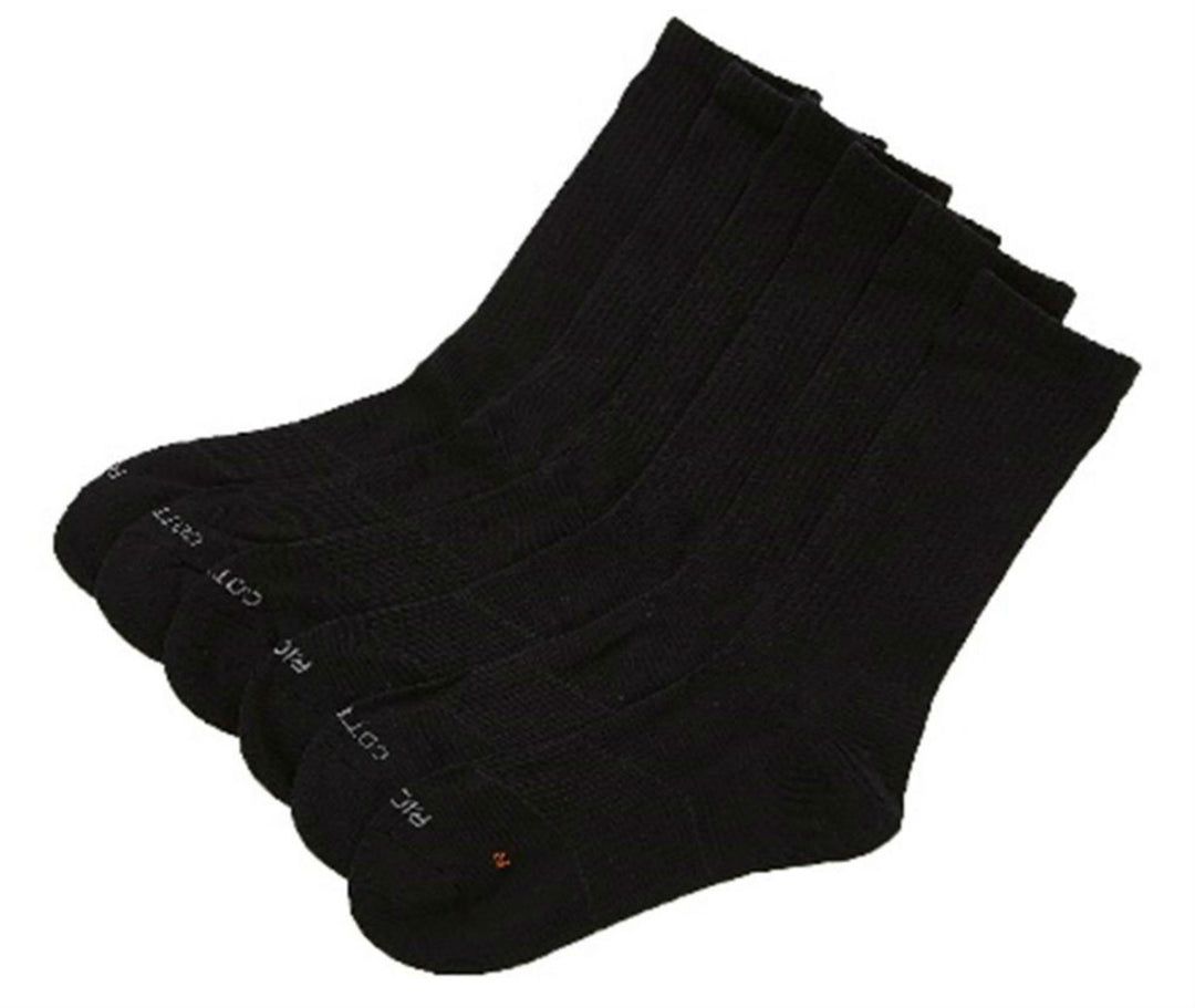 Crew Cut Dri-Fit Cushioned Socks (Dozen Pairs)