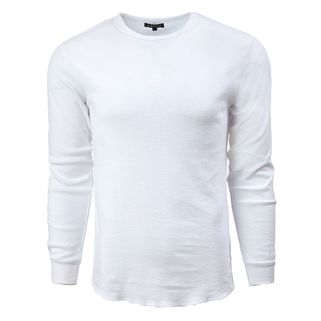 Rib Long Sleeve Fitted - Rich Cotton