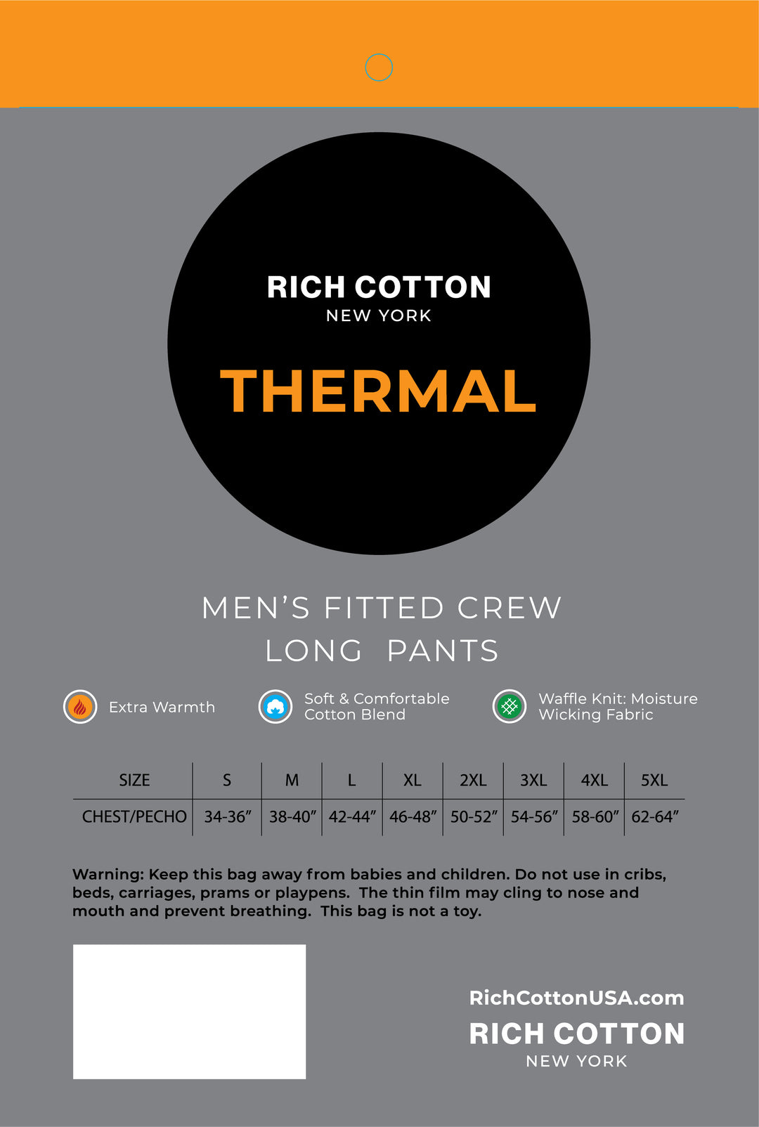 Fitted Thermal Waffle Pants